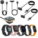 USB Charger Charging Cable for Fitbit Sense Versa 4 3 2 Inspire 2 HR ACE 3 Luxe