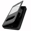 Funda para Nokia Lumia 530 funda – carcasa folio negro by PH26