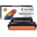 MxVol Compatible Xerox Phaser 3330 Toner Cartridge 1-Pack, 106R03622 High Yield Black 8,500 Pages use for Xerox Phaser 3330, WorkCentre 3345 3335 Printer