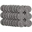SOFTTOUCH 4758695N Heavy Duty 1-1/2 Inch Felt Furniture Pads to Protect Hardwood Floors from Scratches, Gray, 48 Count,Grey