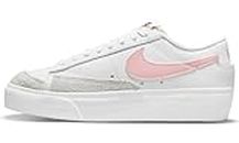 Nike W Blazer Womens Shoes, Pink White, 37.5 EU