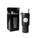 Simple Modern Officially Licensed NFL Pittsburgh Steelers 30 oz Tumbler with Flip Lid and Straws | Insulated Cup Stainless Steel | Gifts for Men Women | Trek Collection | Pittsburgh Steelers