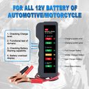 Automotive Battery Tester 12V Digital Testing Tool Voltage Analyzer Checker Test