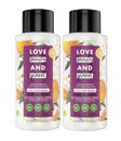 Love Beauty & Planet Nourishing Daily Shampoo for All Hair, 13.5 fl oz 2 Pack