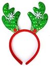 INFISPACE® Unisex Christmas Reindeer Antlers Headband Deer Horn Hairband (1)