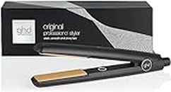ghd Original Hair Straightener, Professional Flat Iron Hair Styler, For All Hair Types And Lengths, Black, Universal Voltage, (AU Plug)