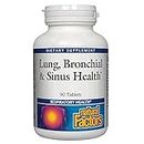 Lung, Bronchial & Sinus Health by Natural Factors, Natural Supplement for Respiratory Health and Easy Breathing, 90 Tablets