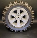 Power Wheels Jeep Hurricane Front Wheel Tire Hubcap Assembly
