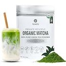 Tenzo Matcha Green Tea Powder - First Harvest USDA Organic Ceremonial Grade - Authentic Japanese Matcha Tea - Perfect for Matcha Lattes - Private Reserve (1.06 Ounce)