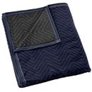 Moving Blanket Furniture Pad - Pro Economy - 80" x 72" Navy Blue and Black