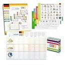 Tagesplaner Kinder Routine mit 140 Vokabelkarten & Piktogrammen für Autismus/ADHS - Tagesabläufe mit Visuellen Hilfen bei Kindern - Montessori-inspiriert