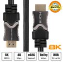 5m 8K 120Hz HDMI 2.1 Cables 4K 48Gbps Multimedia Interface for Amplifier TV Lot