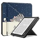 Staecas Shockproof Cover for KOBO Libra 2 – Case for KOBO Libra2 eBook Reader with Folding Stand Protective Cover (LM)