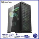 Darkflash Gaming PC Case Tempered Glass ATX Tower Computer Case with 4x ARGB Fan