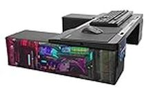 Couchmaster Cyberpunk CYCON² - CYPUNK Limited Edition - Leather Look Black - Couch Gaming USB-Hub Desk for Mouse & Keyboard for PC, PS4/5, Xbox One/Series X
