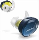 BOSE SoundSport Wireless Earphone Midnight Blue/Yellow Citron from Japan (USED)