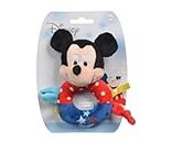 Simba 6315876387 - Disney Mickey Maus Ringrassel, bunt, 14cm, ab den ersten Lebensmonaten geeignet, Babyspielzeug, Rassel, Micky Mouse