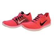 Nike Free Flyknit RN Para mujeres 9.5 Rosa Ligero Gimnasio Atletismo Zapatos para Correr