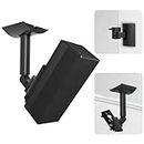 Speaker Wall Mount and Ceiling Mount for Bose UB-20, UB-20 & WB-50 Series II Surround Sound Speaker Mounting Bracket Compatible with Bose CineMate Lifestyle Tilt & Swivel Adjustable up to 180°,Black