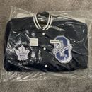Chaqueta Universitaria OVO x NHL Toronto Hojas de Arce Octubre Muy Propia Drake Talla XL
