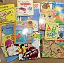 Lot of 15 Childrens BOARD Hardcover BABY TODDLER DAYCARE Kids BOOKS *RANDOM MIX*