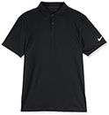 Nike Men's Dri-FIT Victory Golf Polo, Black/White, Medium