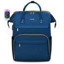 LOVEVOOK Laptop Backpack for Women,15.6 Inch Professional Royal Blue
