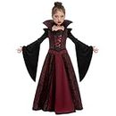 Spooktacular Creations Königlicher Vampir Kostüm Set für Mädchen Halloween Kostümparty, Rollenspiel, Karneval Cosplay, Vampir-Themenparty