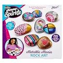 Shimmer ââ‚¬â„¢n Sparkle Metallic Mania Rock Art DIY Kit for ages 6 and Up