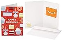 Amazon.ca $25 Gift Card in a Greeting Card (Birthday Cakes Design)