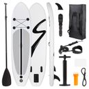 10'6" Inflatable Stand Up Paddle Board with SUP Accessories & Carry Bag, Pump