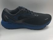 Zapatos para correr Brooks Ghost 14 para hombre negros/azules talla:14EE