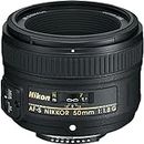 Nikon Obiettivo Nikkor AF-S 50 mm f/1.8G, Nero [Versione EU]