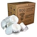 canFly Disposable K-Cup Paper Filter with Lid for Keurig Single Cup Coffer Filters Compatible with Ekobrew, EZ-Cup and Other Reusable K-Cup Filters (300 Count)