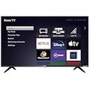 RCA Roku TV 43 Inch 4K Smart TV, 43" Ultra HD TV with Apple TV+ BBC Netflix Freeview Play, HDR Dolby Audio DVB-T2/T 3 x HDMI 2 x USB 2.0 Port UHD Television, Ideal Large Screen TV for Living Room
