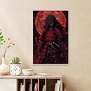 TenorArts Madara Uchiha Posters Naruto Anime Wall Posters with Thick 300 GSM Matt Finish Paper (18inches x 12inches)