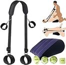 Sex Furniture for Bedroom Toys Kinky Play for Couples Women Over The Door Swing for Adults Sex Slingshot Swing for Adults Doorway Adjustable Position Support Sling Sex Frame Stand Hold 300LB Sweater