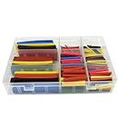 Hailege 328PCS Heat Shrink Tubing 2:1Wire Cable Wrap Assortment Electric Insulation Tube Kit 5 Color 8 Size
