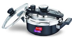Prestige Svachh Hard Anodised Pressure Cooker With Deep lid For Spillage Control