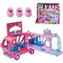 Hatchimals CollEGGtibles, Transforming Rainbow-Cation Camper Toy Car with 6 Exclusive Characters, 10 Accessories, Kids Toys for Girls