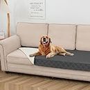 RINHARTEX Waterproof Couch Cover for Dog Sectional Sofa Cover Waterproof Bed Cover Pet Anti-Slip Cat Pet Pad Blanket for Sofa Chair Recliner Bed Furniture Protrctor(30"*70",Grey)