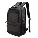 Laptop Backpack, USB Peripheral Interface, Ergonomic Design, Travel Backpack, Polyester Material for