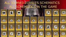 MW3 Schematics ALL 33 MWZ Zombies Plans | New Classified | Ammo mods Perks Colas