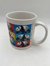 Vintage San Diego Zoo Protect The Pandas Colorful Graphic Mug Coffee Cup