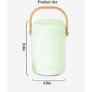 Prep & Savour Dangira Food Storage Container Stainless Steel in Green | 8.8 H x 4.9 W x 4.9 D in | Wayfair 6BAD490F256542DB83AAD899041C6026