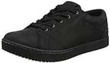 Shoes for Crews M31174-41/7 MOZO MAVI Women's Non Slip Sneakers, 7 UK, BLACK - EN safety certified