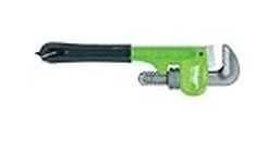 Wulf Heavy Duty Opening Pipe Wrench Ideal for Construction & Heavy Duty Applications for Industrial & Professional Use | ‎Chrome Vanadium Steel Hand Tools for Plumbing (10 inch)