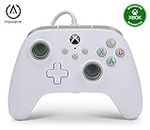 PowerA Wired Controller For Xbox Series X|S - White, Gamepad, Wired Video Game Controller, Gaming Controller, Works with Xbox One (Xbox Series X)