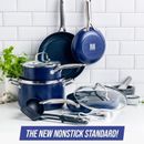 Blue Diamond 12-Piece Toxin-Free Ceramic Nonstick Pots and Pans Cookware Set