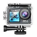 CamGo 5K 50MP WiFi Ultra HD Underwater Waterproof Camera 30M Sports Camcorder with Remote Control